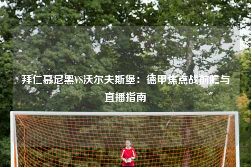 拜仁慕尼黑VS沃尔夫斯堡：德甲焦点战前瞻与直播指南