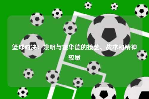 篮球对决：姚明与霍华德的技艺、战术和精神较量